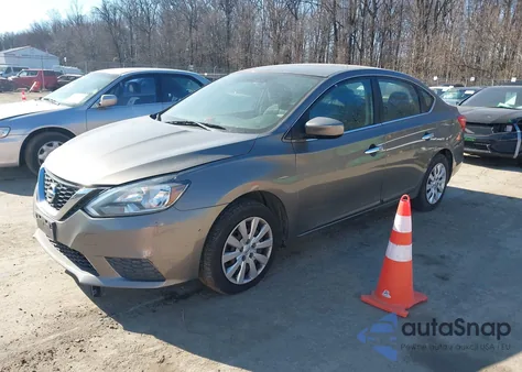 2016 Nissan Sentra Sv z USA, uszkodzony, nr VIN 3N1AB7AP9GL648259